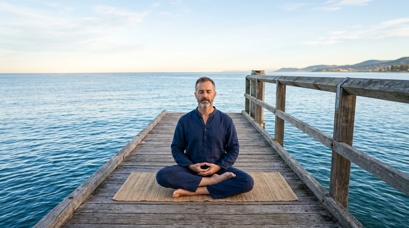Mindfulness on Pier